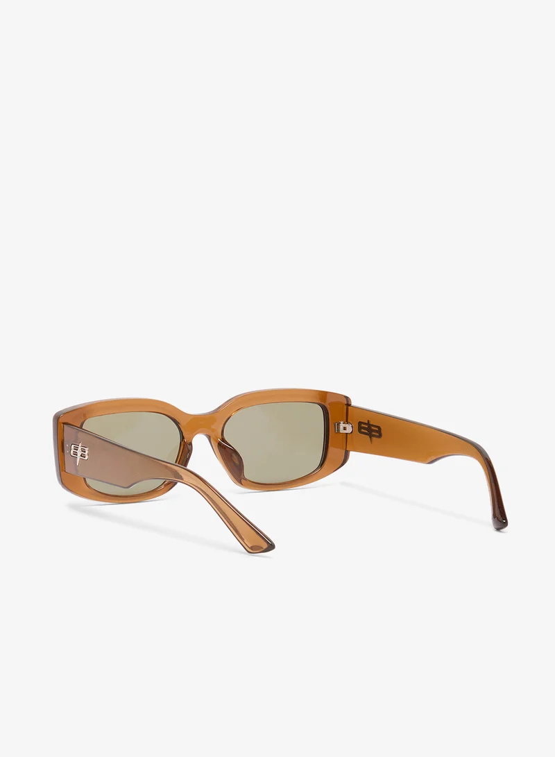 جينجر Classic Recatangle Sunglasses